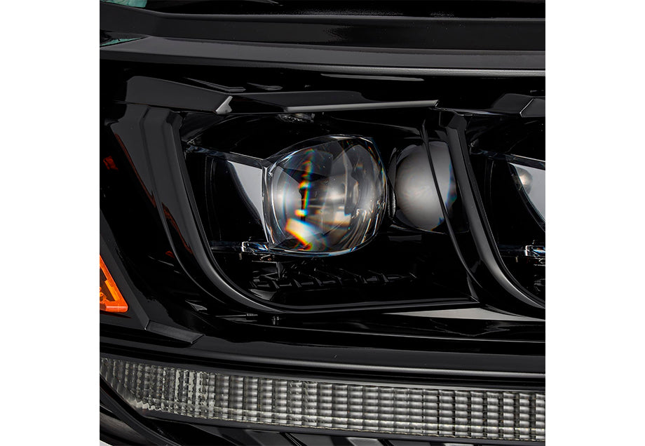 NOVA-Series LED Projector Headlights Alpha-Black Fits 19-21 Ford Ranger