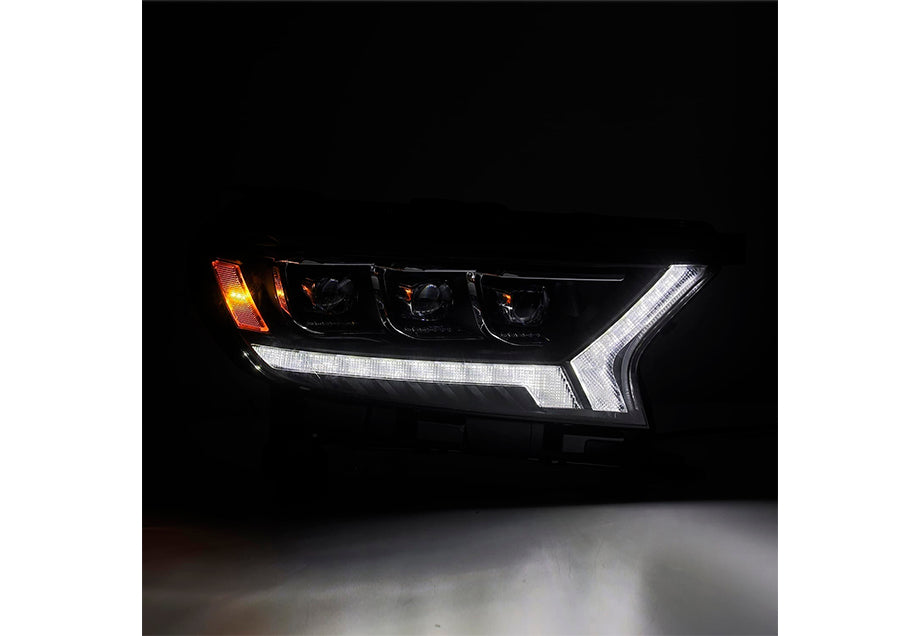 NOVA-Series LED Projector Headlights Black Fits 19-21 Ford Ranger