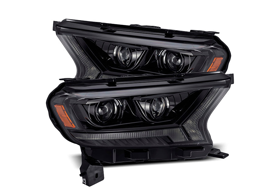 PRO-Series Projector Headlights Alpha-Black Fits 19-21 Ford Ranger