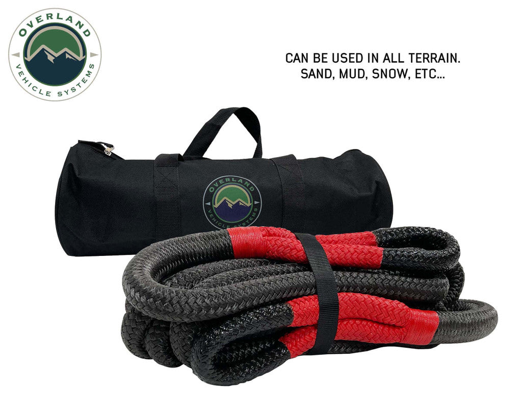 Brute Kinetic Recovery Strap 1 x 30' With Storage Bag - 30