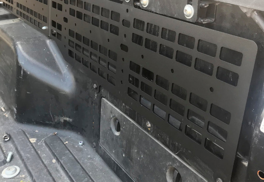 Bed MOLLE System For BAKFlip Cover Fits 2005-2023 Toyota Tacoma - Full Panel - Driver