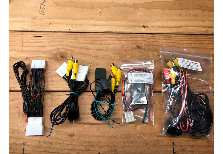 Anytime backup and front camera Kit For 2020-2023 Toyota Tacoma