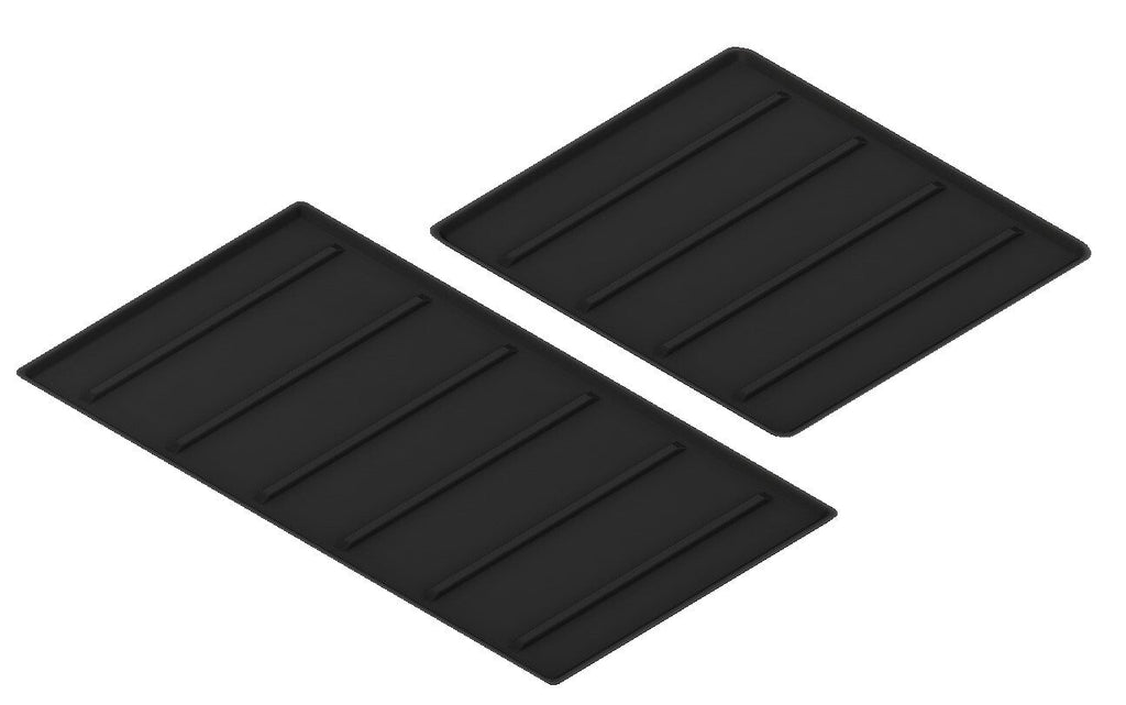 Center Console Tray Liner (2022+ Tundra) - 2PC BLACK