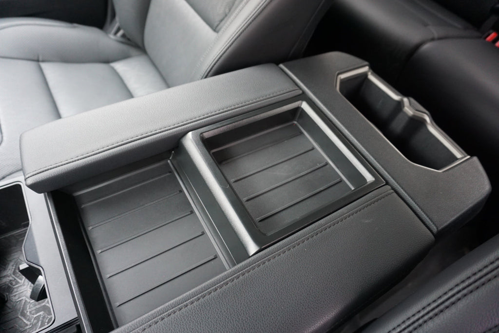 Center Console Tray Liner (2022+ Tundra) - 2PC BLACK