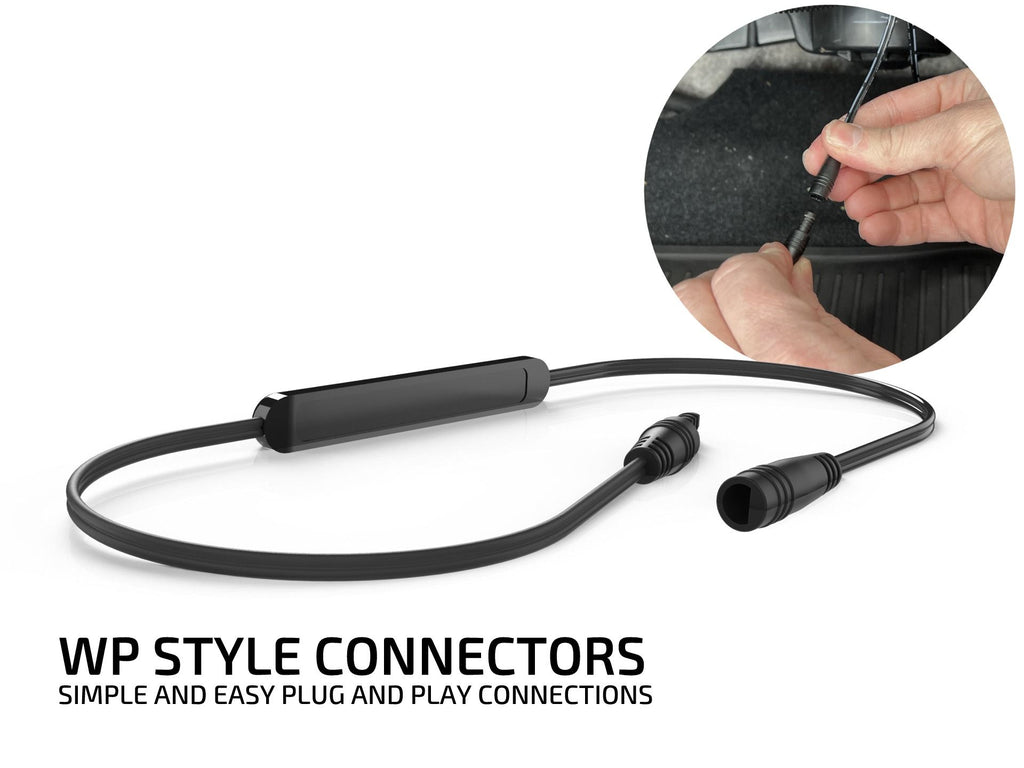 LED Footwell Kit Dual Output Front Fits 10-24 Toyota 4Runner