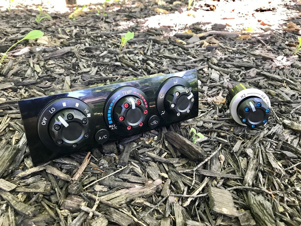 Climate Knobs (2005-2015 Tacoma) - 3 PACK AJT Design