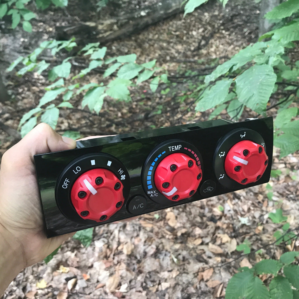 Climate Knobs (2005-2015 Tacoma) - 3 PACK AJT Design