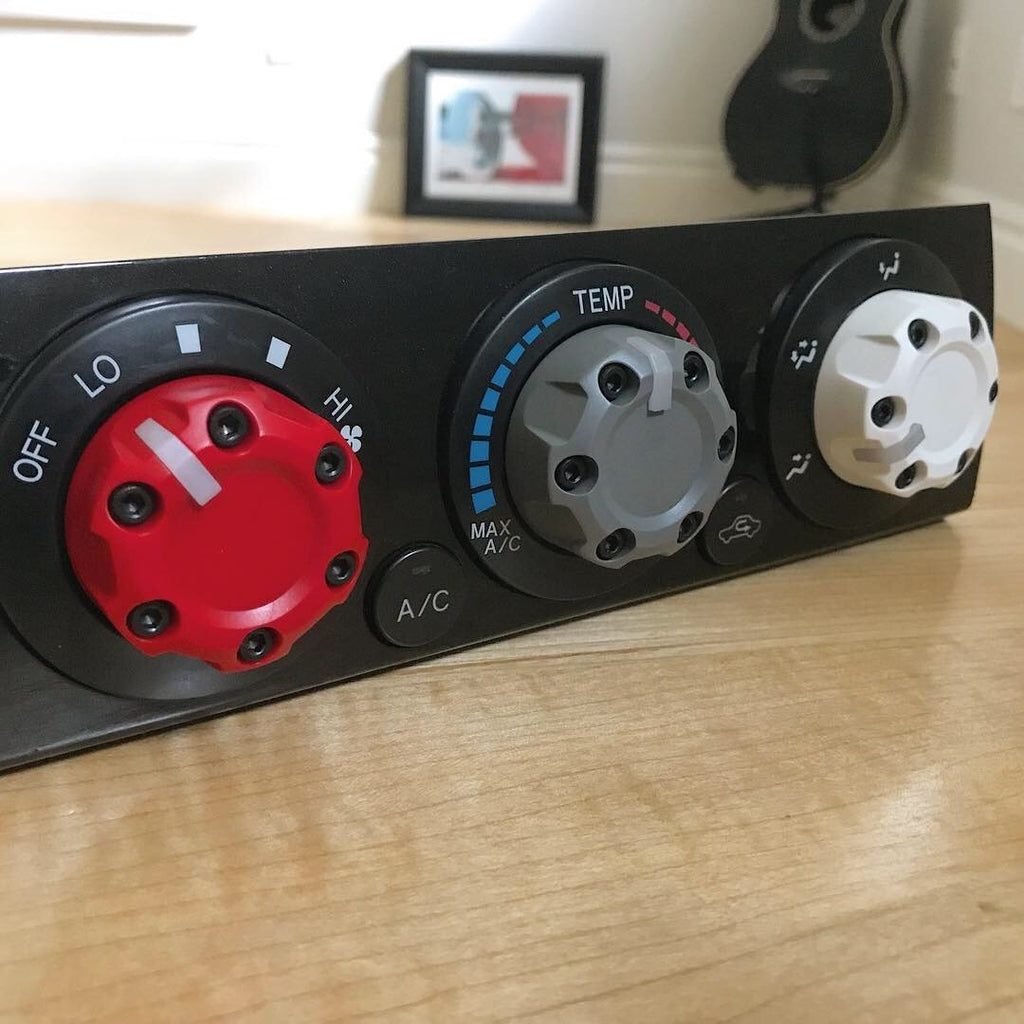 Climate Knobs (2005-2015 Tacoma) - 3 PACK AJT Design