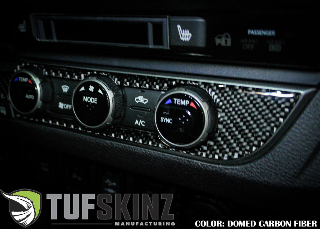 Climate Control Accent Trim Overlay Fits 2016-2023 Toyota Tacoma
