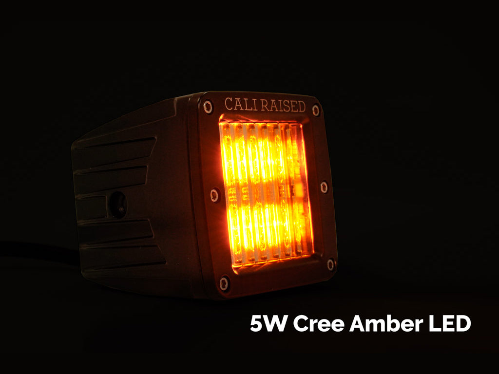 3x2 18W Amber LED Pod