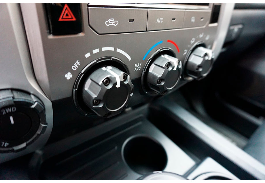 Climate Knob Trim Rings (2014+ Tundra) AJT Design