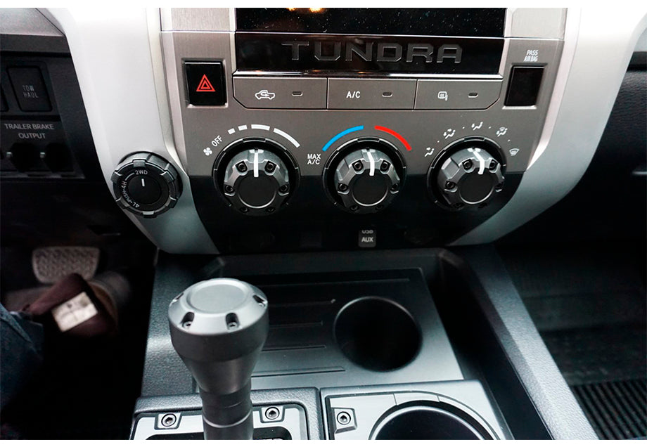 Climate Knob Trim Rings (2014+ Tundra) AJT Design
