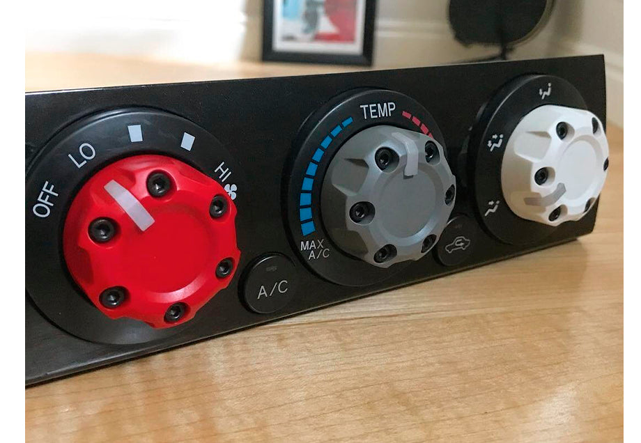 Climate Knobs (2005-2015 Tacoma) - 1 PACK AJT Design