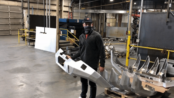 Toyota Tacoma (2016+) Hi-Lite Overland Front Bumper [Bull Bar]