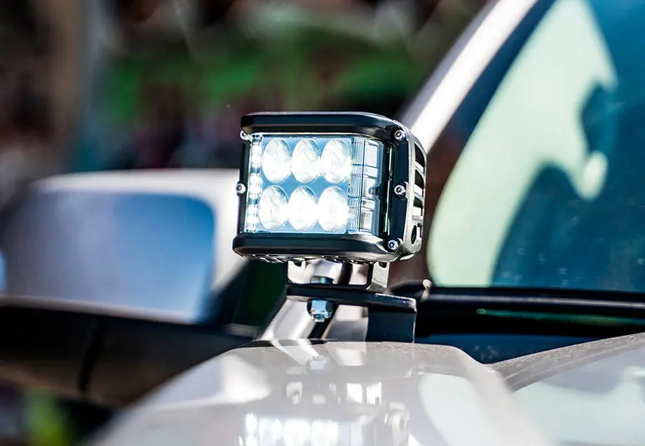 Hood Ditch Light Mounts Pod Led light Brackets Base Fits Ford Ranger 2015- 2022 Hood Ditch Light Mounts Pod Led light Brackets Base Fits Ford Ranger 2015- 2022