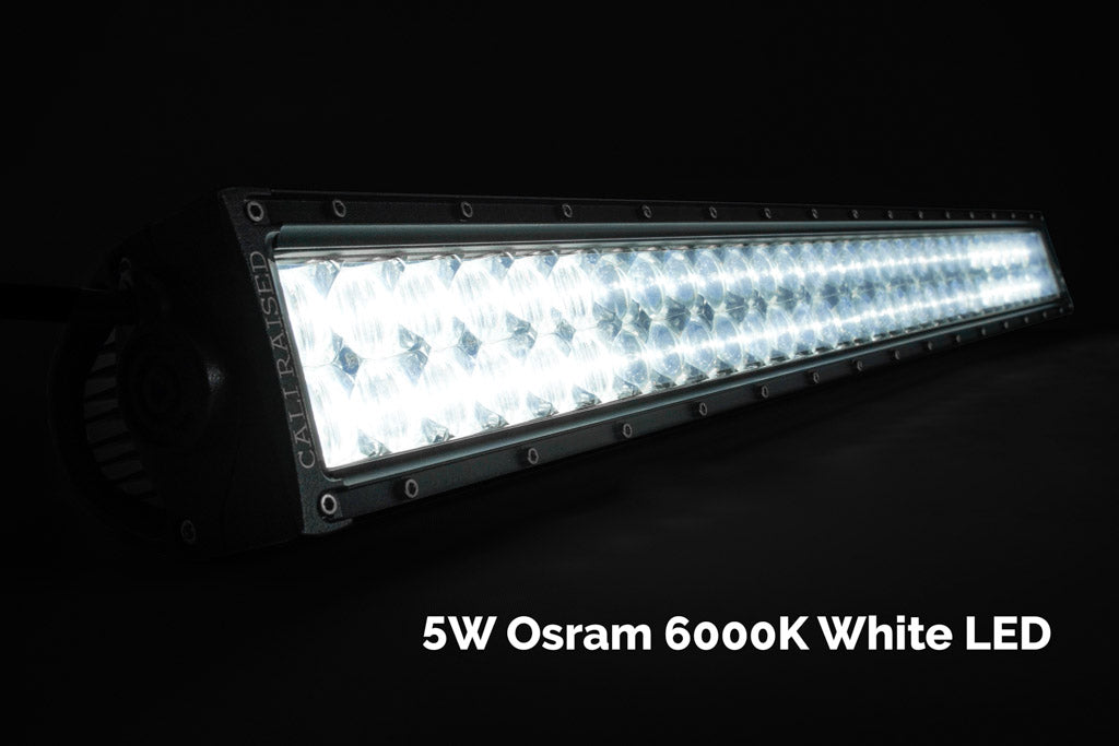 Osram LED Light Bars | 32 Dual Row 5D Optic – Cali Raised LED Combo