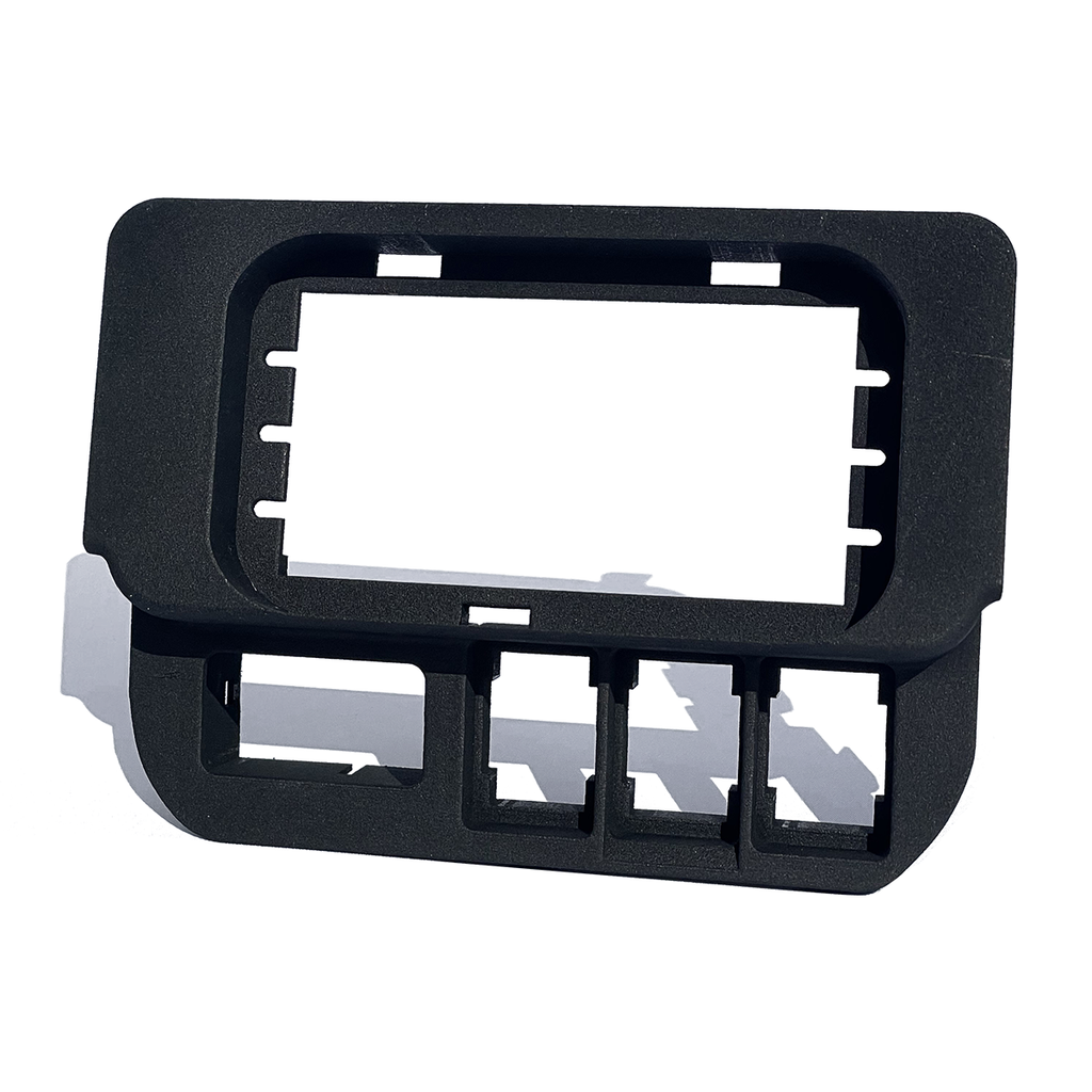 Base Switch Panel for 3 Small Switches No Cut Fits 2016-2023 Tacoma (Double Cab)