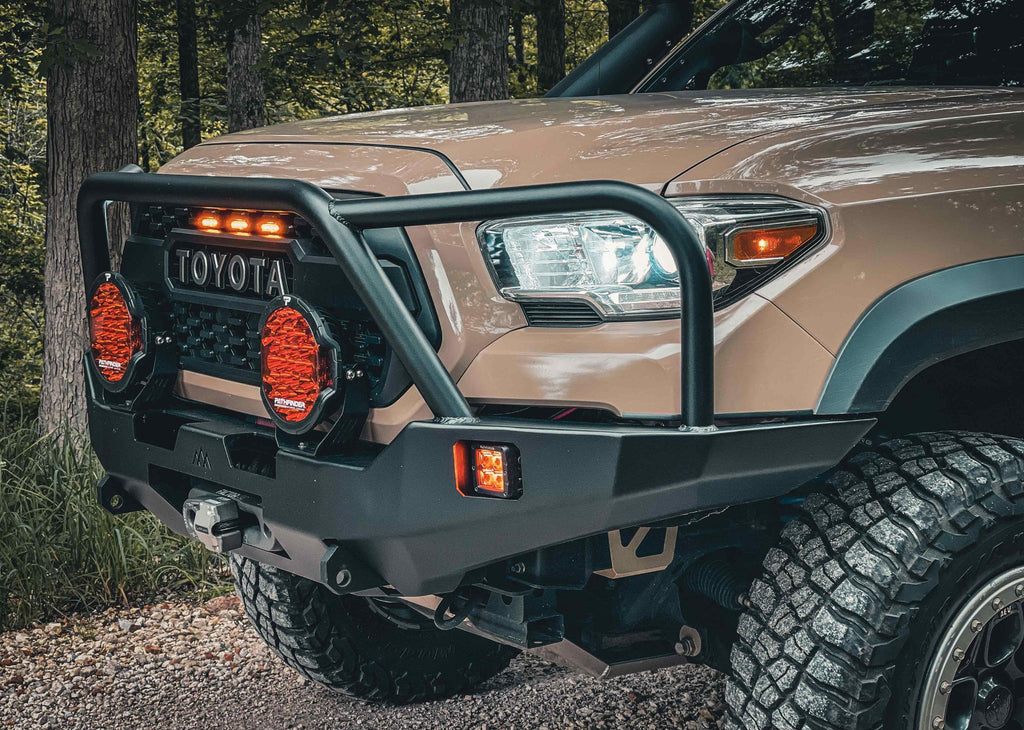 Toyota Tacoma (2016+) Hi-Lite Overland Front Bumper [Bull Bar]