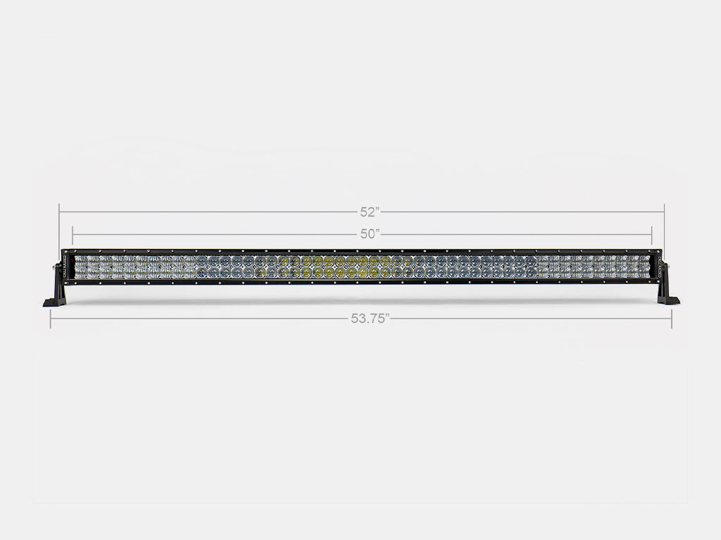 52 Dual Row 5D Optic OSRAM LED Bar