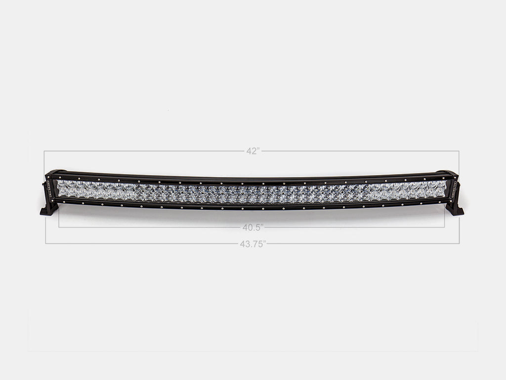 42 Curved Dual Row 5D Optic OSRAM LED Bar – Cali Raised LED