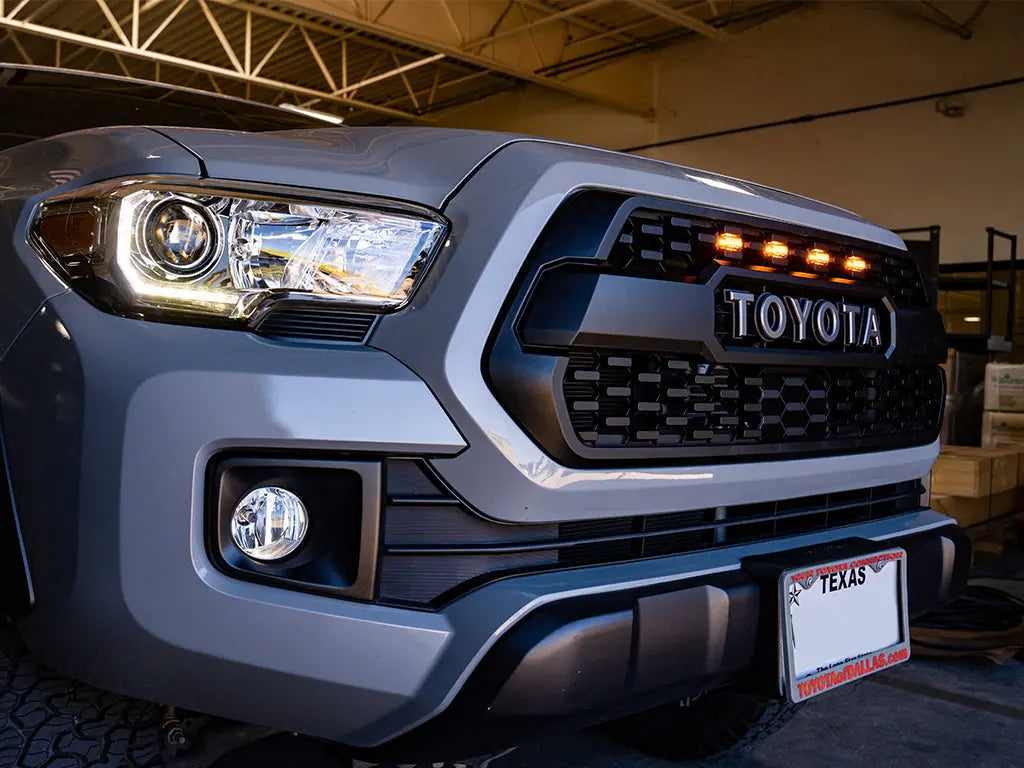 24-25 Tacoma TRD Pro Baja Designs S8 10 / S2 Pro Amber Grille Light Kit 448261 24-25 Tacoma TRD Pro Baja Designs S8 10 / S2 Pro Amber Grille Light Kit 448261