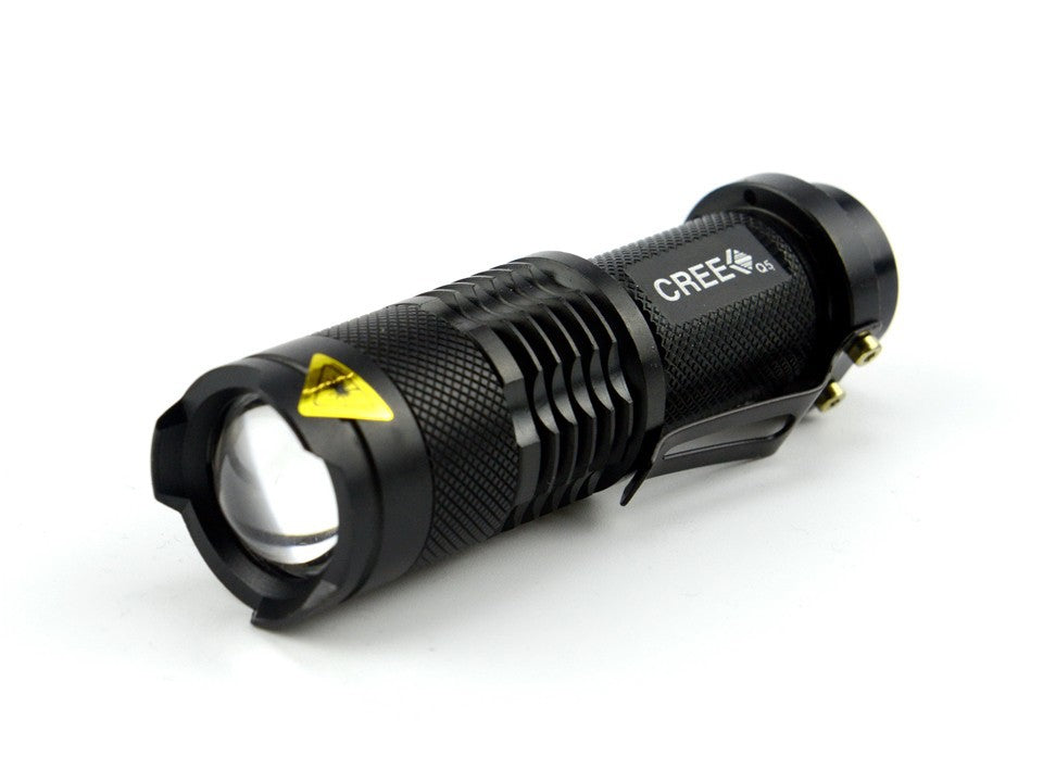 Mini Zoomable Tactical Flashlight