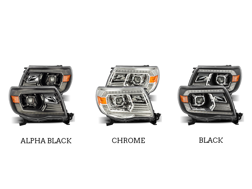 PRO-Series Halogen Projector Headlights Fits 2005-2011 Toyota Tacoma
