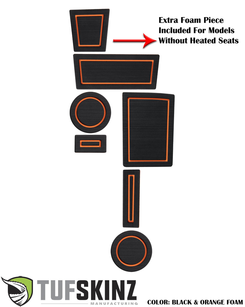 FOAM Cup Holder Inserts Inserts Fits 2010-2024 Toyota 4Runner