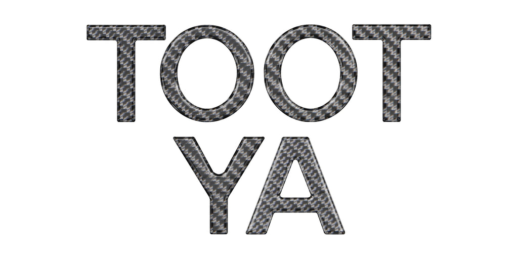 Grille Letter Overlays Fits 2010-2024 Toyota 4Runner