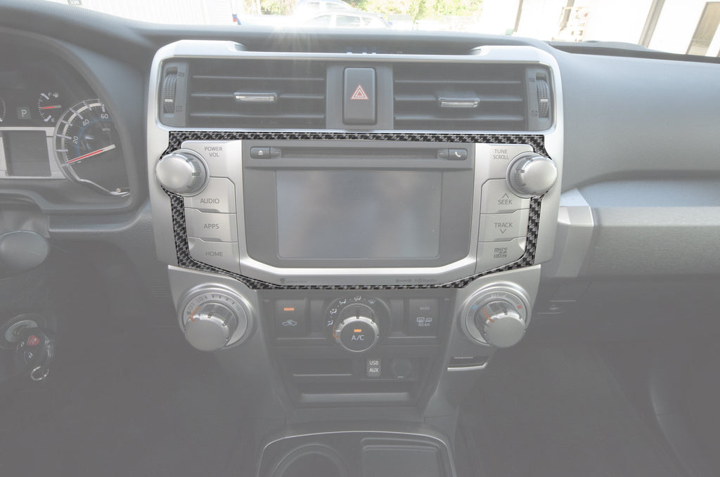 Outer Radio Display Accent Trim Fits 2014-2024 Toyota 4Runner