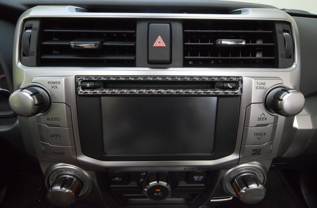 Upper Radio Display Accent Trim Fits 2014-2024 Toyota 4Runner