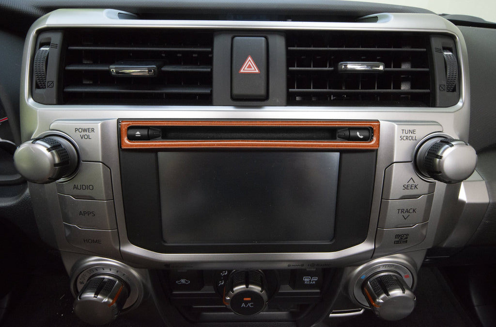 Upper Radio Display Accent Trim Fits 2014-2024 Toyota 4Runner