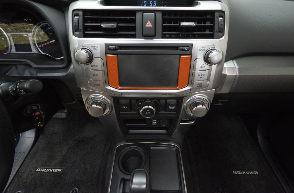 Lower Radio Display Accent Trim Fits 2014-2024 Toyota 4Runner