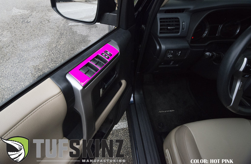 Side Door Control Accent Trim Fits 2014-2024 Toyota 4Runner