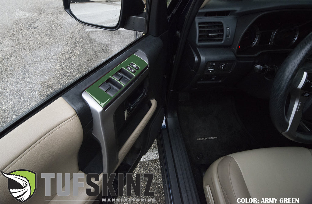 Side Door Control Accent Trim Fits 2014-2024 Toyota 4Runner