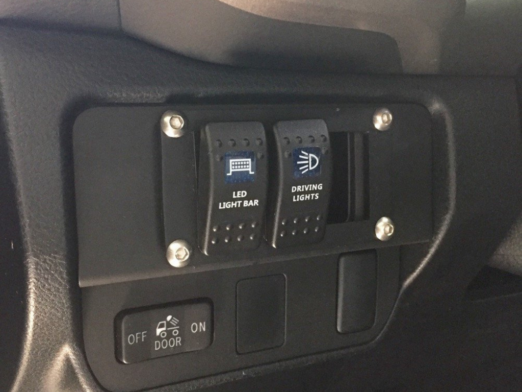 Rocker Switch Panel (3) Fits 2016-2023 Toyota Tacoma