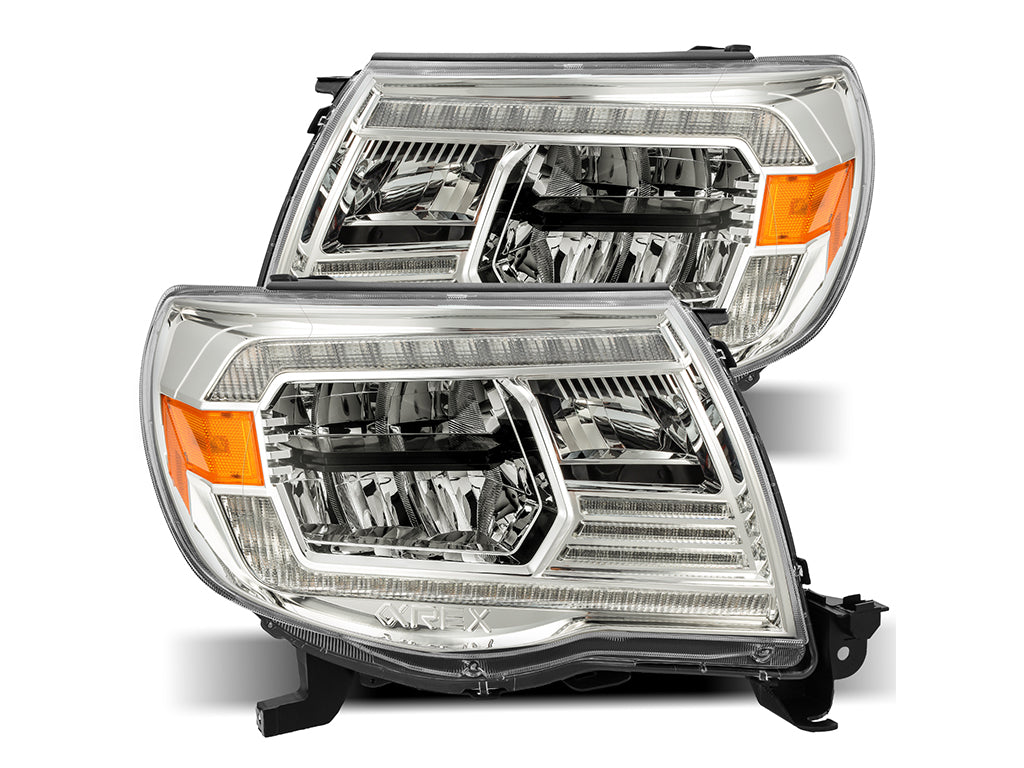 LUXX-Series LED Crystal Headlights Fits 2005-2011 Toyota Tacoma