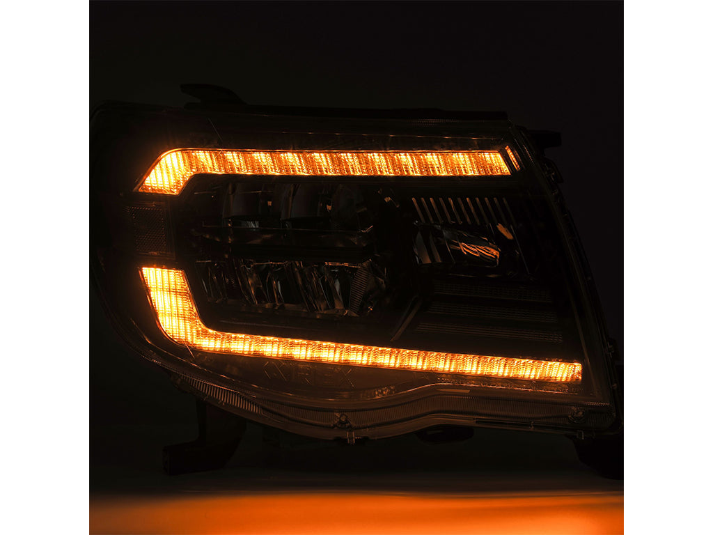 LUXX-Series LED Crystal Headlights Fits 2005-2011 Toyota Tacoma