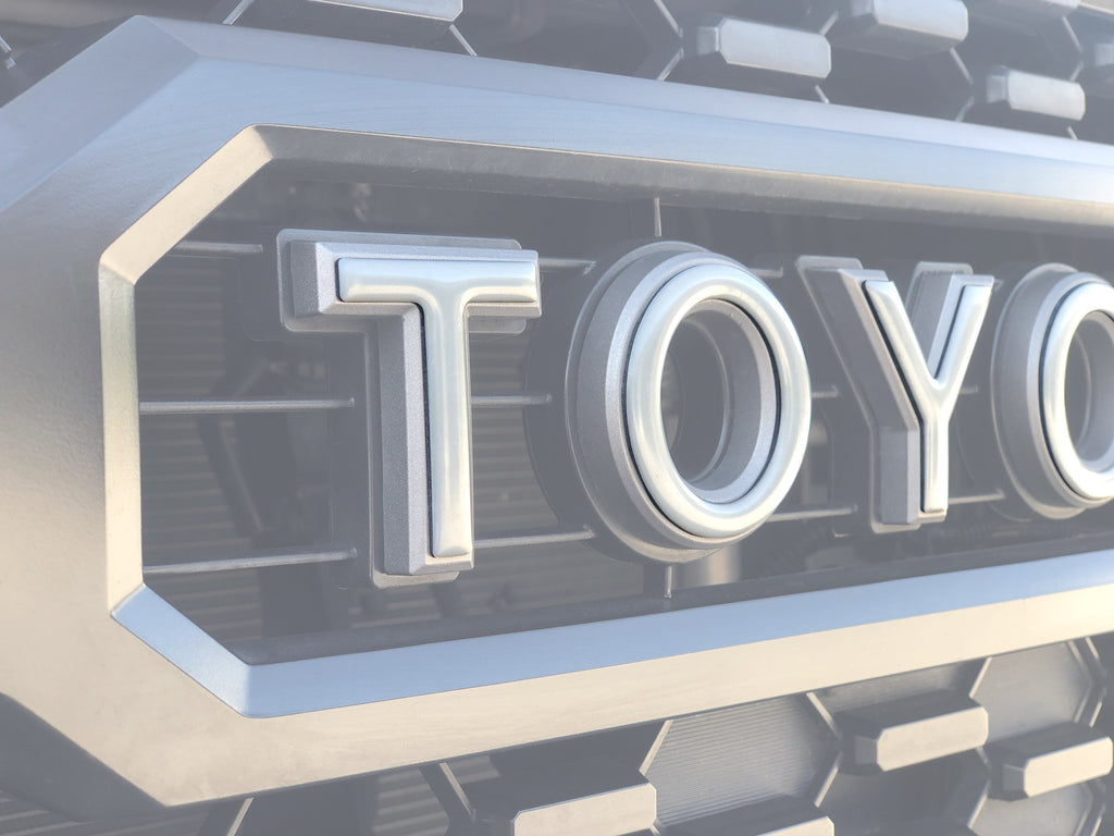 Grille Letter Overlays Fits 2016-2023 Toyota Tacoma
