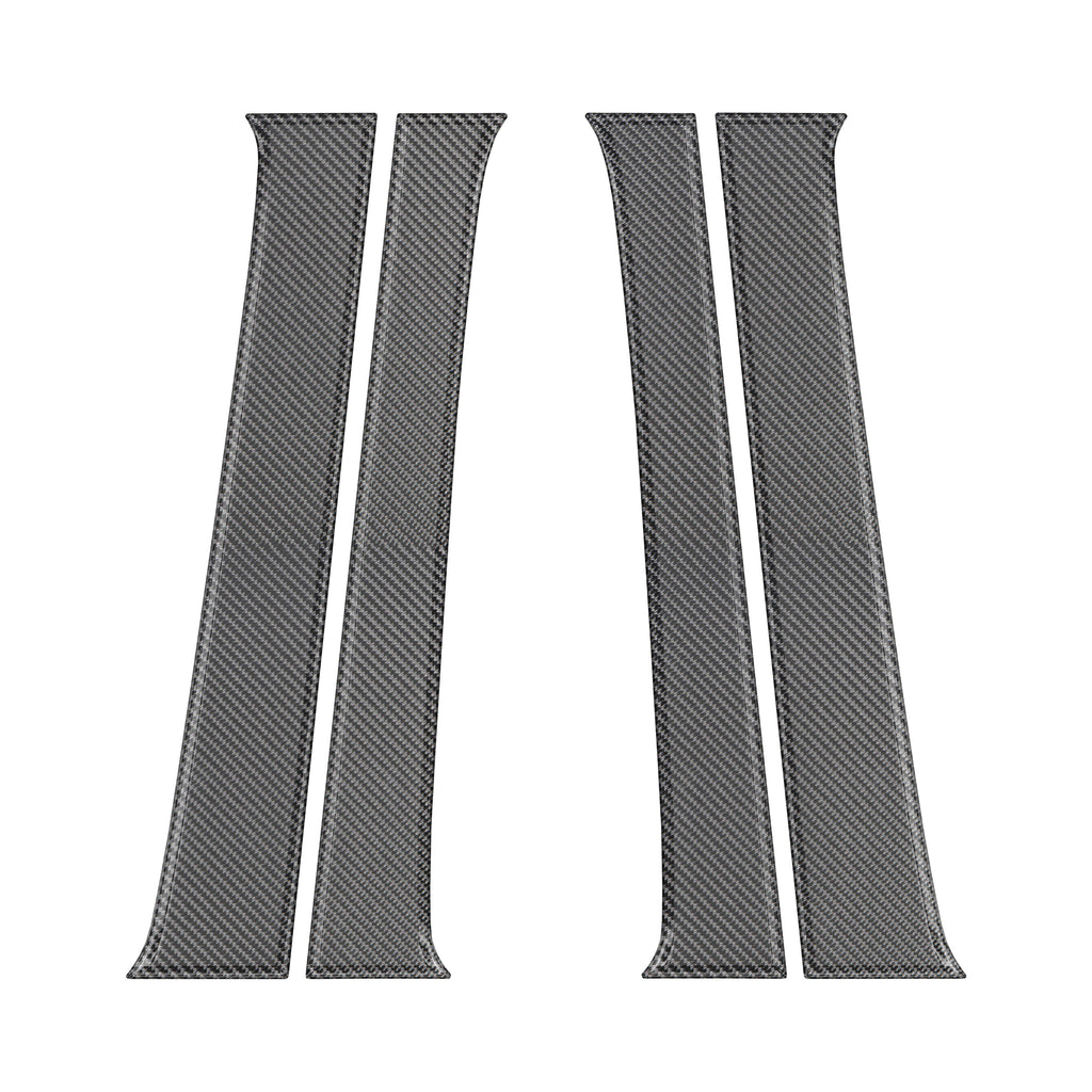 Door Pillars Protection Accent Trim Overlays Fits 2016-2023 Toyota Tacoma