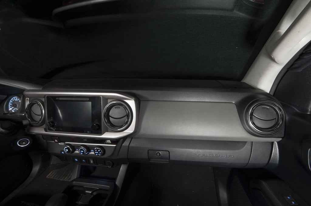 AC Vent Rings Accent Trim Fits 2016-2023 Toyota Tacoma