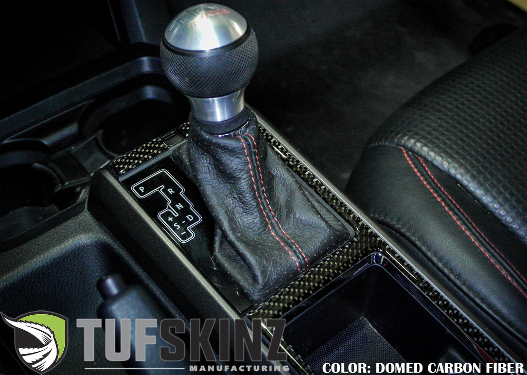 Automatic Transmission Console Accent Trim Overlay Fits 2016-2023 Toyota Tacoma