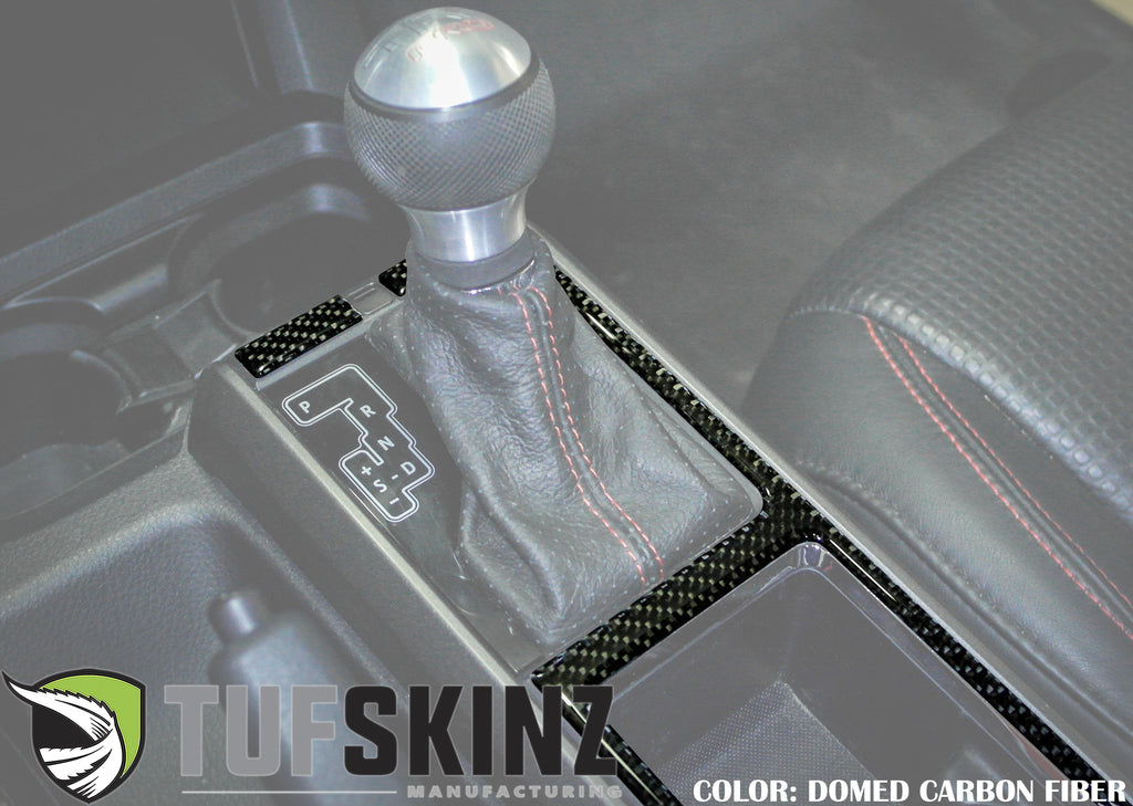 Automatic Transmission Console Accent Trim Overlay Fits 2016-2023 Toyota Tacoma