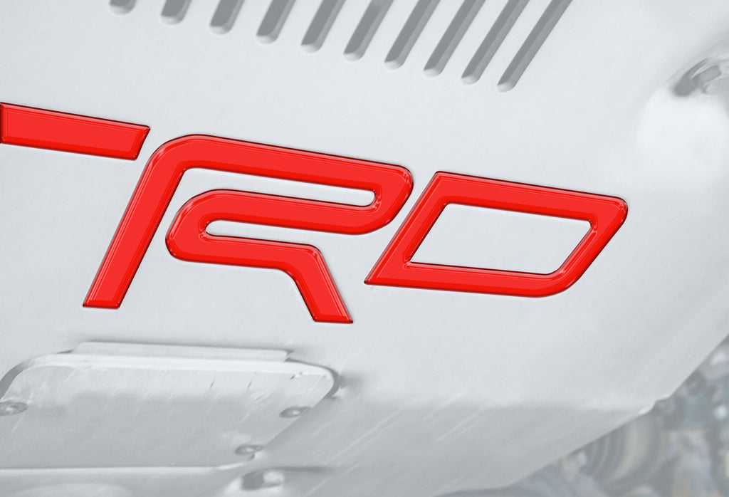 Skid Plate Letter Inserts Fits 2010-2024 Toyota 4Runner