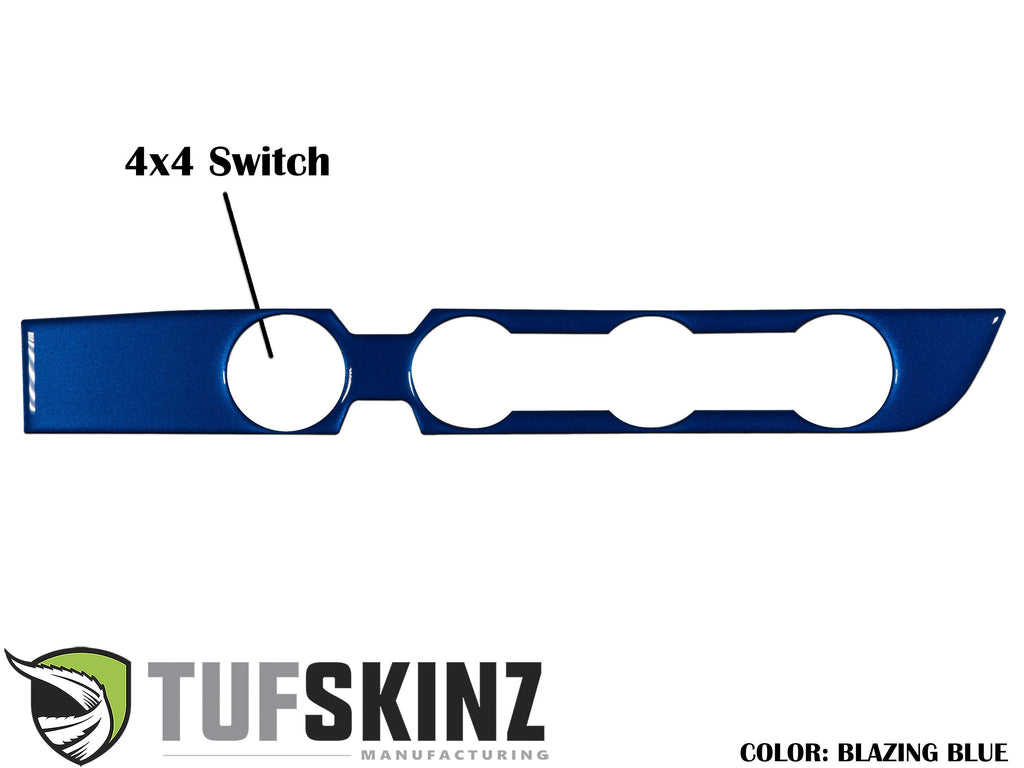 Climate Control Accent Trim Overlay Fits 2016-2023 Toyota Tacoma