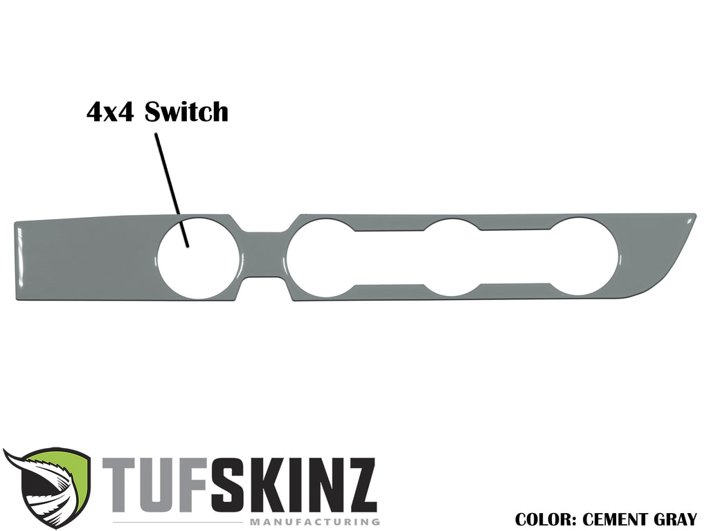 Climate Control Accent Trim Overlay Fits 2016-2023 Toyota Tacoma