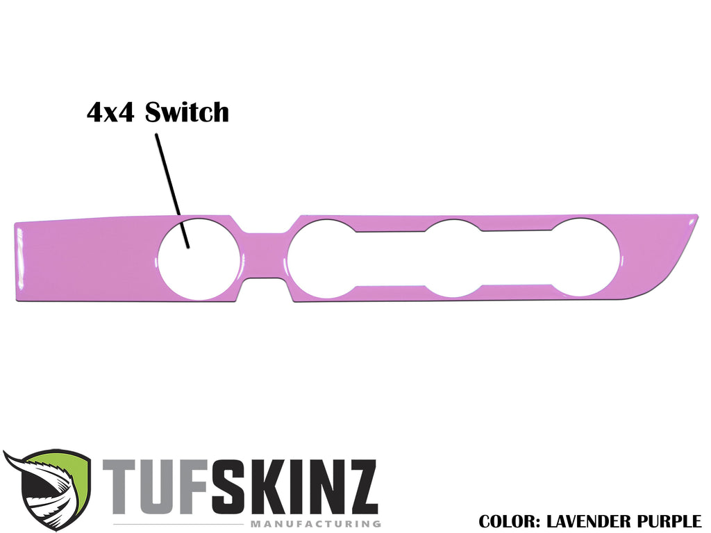 Climate Control Accent Trim Overlay Fits 2016-2023 Toyota Tacoma