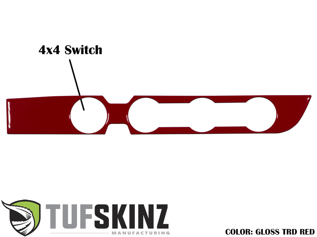 Climate Control Accent Trim Overlay Fits 2016-2023 Toyota Tacoma