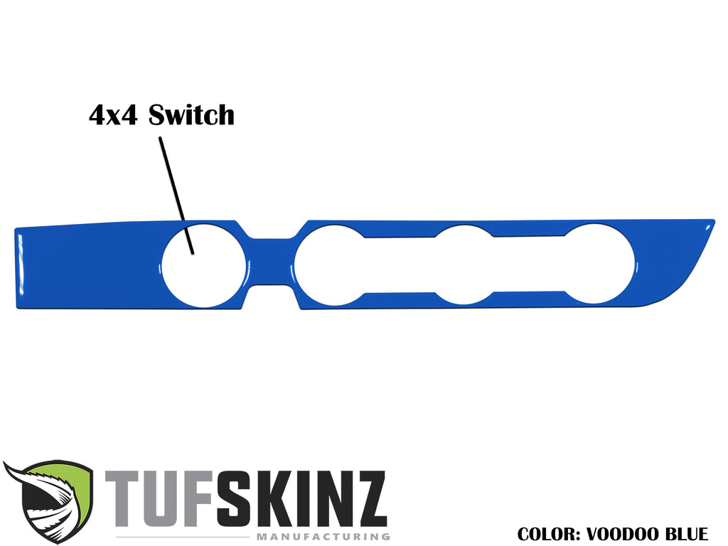 Climate Control Accent Trim Overlay Fits 2016-2023 Toyota Tacoma