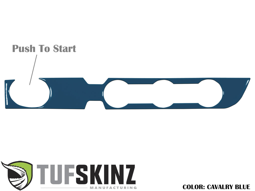 Climate Control Accent Trim Overlay Fits 2016-2023 Toyota Tacoma